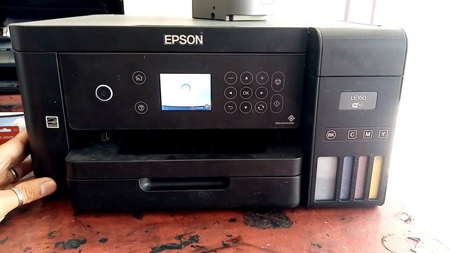 EPSON L6160 | CHANGE MAINTENANCE BOX смотреть онлайн