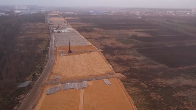 Обход посёлка Октябрьский. М-5 «Урал». Новорязанское шоссе (12.11.2022) смотреть онлайн