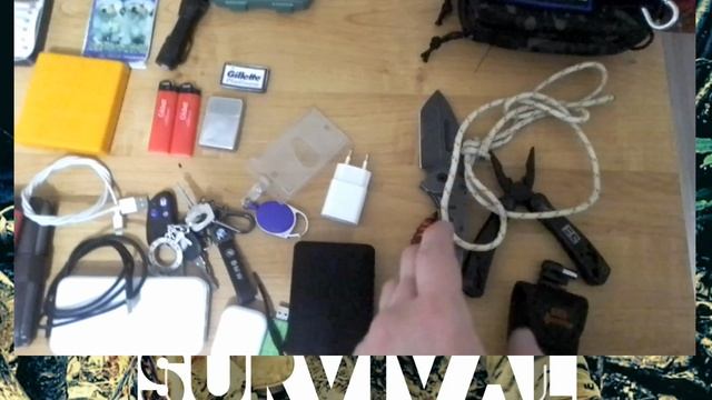 Мой первый EDC Набор 
из своих соображений собрал набор