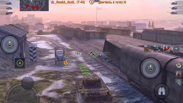 World of Tanks Blitz Взводные бои Цель: десять побед non-stop смотреть онлайн