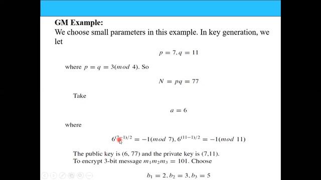 Goldwasser And Micali Cryptosystem