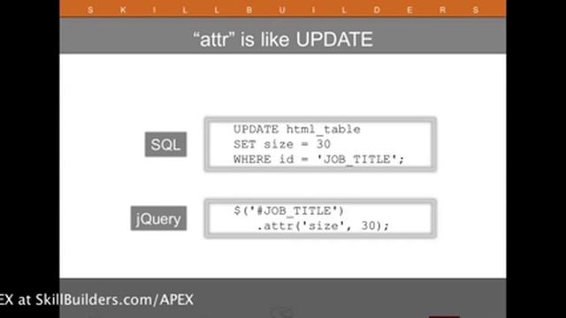 jQuery in Oracle APEX - An Introduction for Database Developers смотреть онлайн