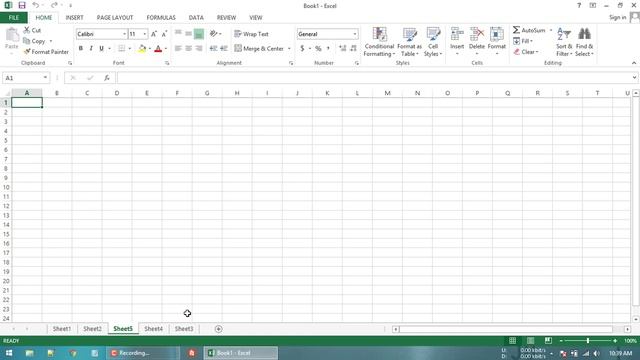 How to Delete Worksheet in MS Excel Workbook Project in Hindi From Official Exam Way смотреть онлайн