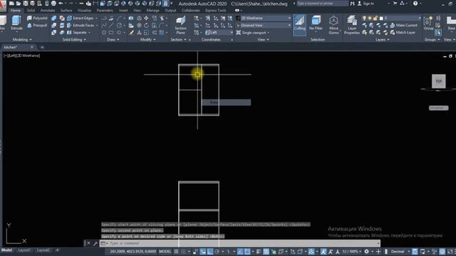 AutoCAD 3D Modeling modern kitchen,3D Моделирование современной кухни смотреть онлайн