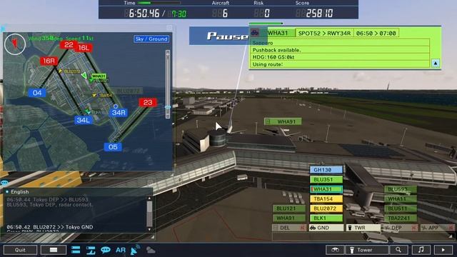 I Am An Air Traffic Controller 4 Gameplay | 6:30 - 7:08 AM | ATC Simulation | Very Realistic смотреть онлайн
