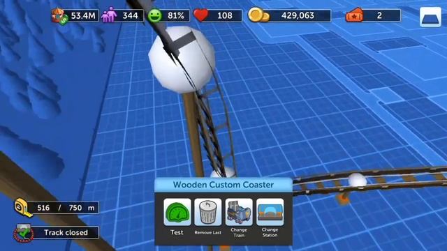 How To Get The Average Speed You Want!! | RollerCoaster Tycoon Touch | смотреть онлайн
