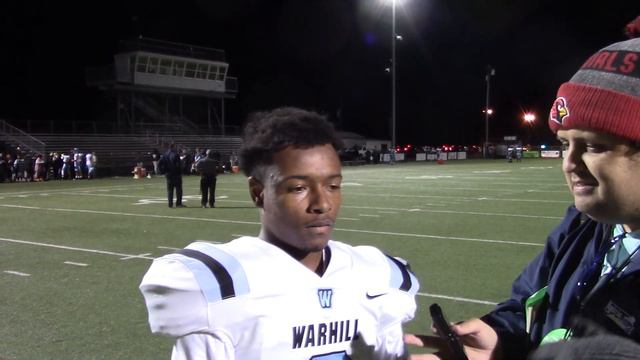 Warhill's Devante Safewright & Jack Schulz after 50-19 win at Poquoson смотреть онлайн