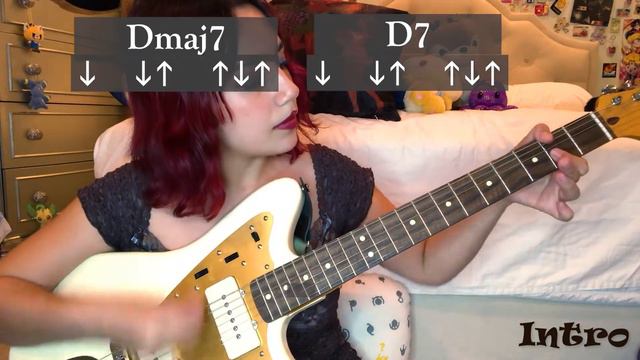 Coffee ~ Beabadoobee (Easy Lofi Guitar Chords Tutorial) смотреть онлайн