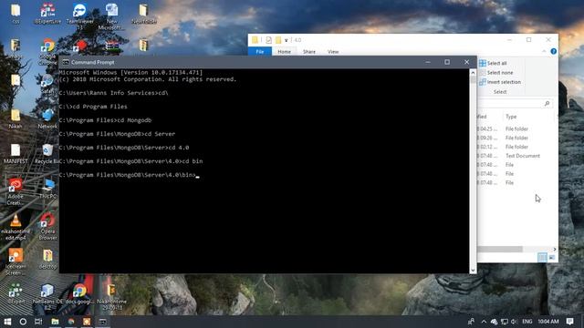 Create Collection in MongoDB using Command Promt смотреть онлайн