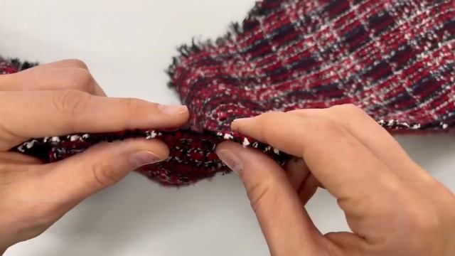 Твид Шанель PINKO хлопковый Бордовый 27062303 смотреть онлайн