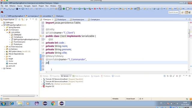 EJB Entity with Spring Boot смотреть онлайн