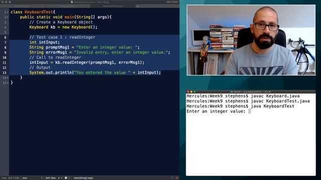 Java Keyboard class for User Input Validation смотреть онлайн