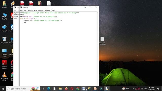 PYTHON Program To Accept Keys And Values From User And Store In Dictionary and Print Dictionary смотреть онлайн