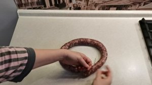 Домашняя колбаса из говядины