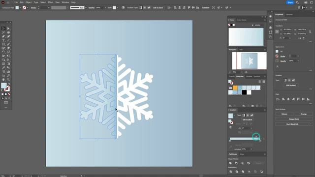 РИСУЕМ БУМАЖНУЮ СНЕЖИНКУ | УРОК В ADOBE ILLUSTRATOR смотреть онлайн