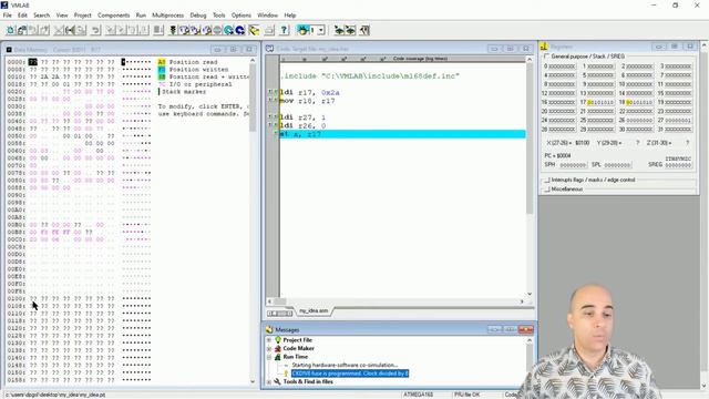 AVR Assembly Language Programming with VMLAB 04 - Byte Sized Movements смотреть онлайн