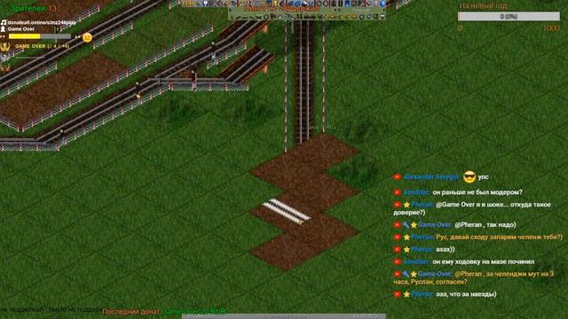 OpenTTD: маленькая карта 256*256 смотреть онлайн