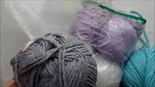 Часть 4. ВСЯ МОЯ ПРЯЖА. Обзор моего стеллажа с запасами. Вязание. Рынашко