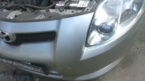 Как снять передний бампер. Toyota Auris.