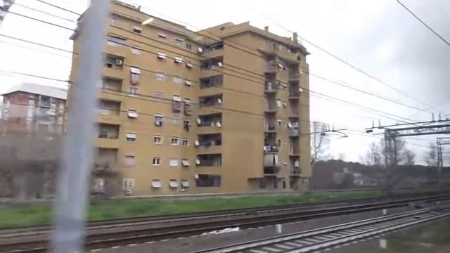 Дорога от аэропорта Леонардо Да Винчи Fuimichino до центра Рима смотреть онлайн