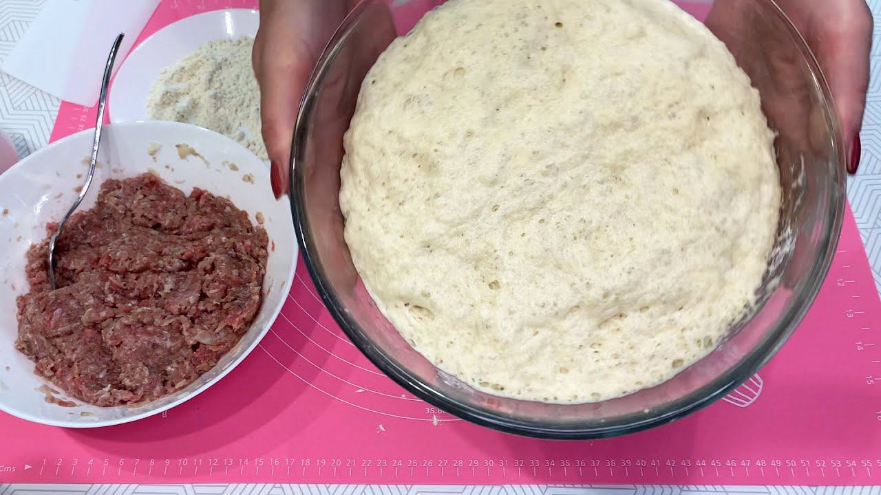 Вода и мука. Мягкое и нежное ТЕСТО для пирожков и беляшей!