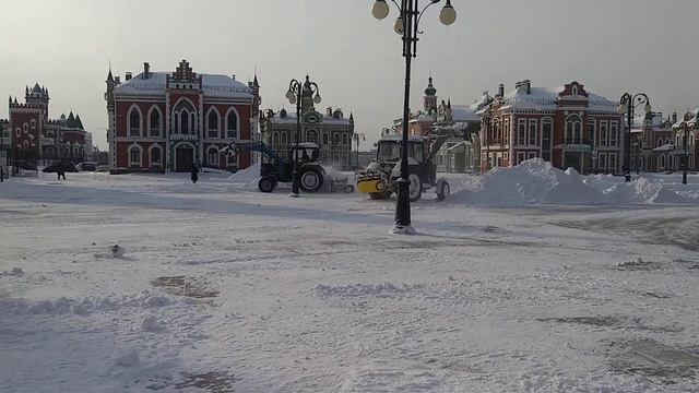 С начала сезона с улиц Йошкар-Олы вывезли более 80 тысяч кубометров снега смотреть онлайн