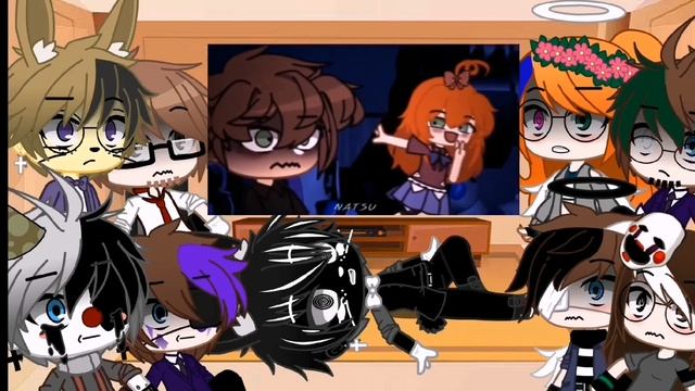 The Afton Family(+Shadow Bonnie, Charlie, Henry Y Glitchtrap)react To Elizabeth Afton?(Gl)