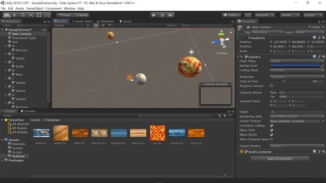 How To Make Solar System In Unity 3d Part 01 смотреть онлайн