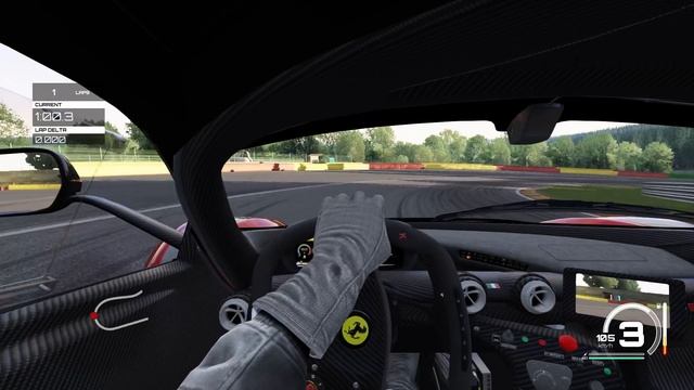 Assetto Corsa (PS4) - Ferrari FXX K Gameplay @ Spa Francorchamps [1080P 60FPS] смотреть онлайн