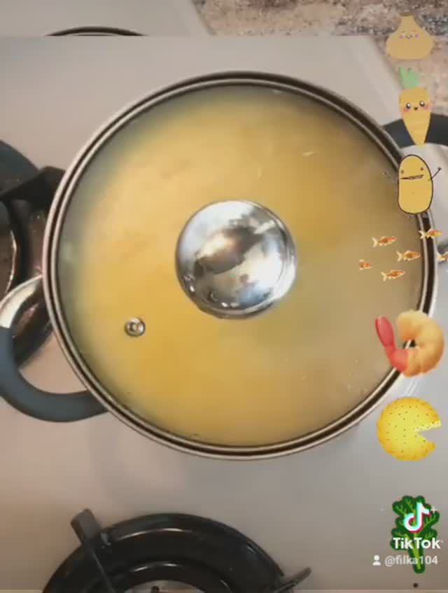 Супчик #рыбный сливочный 😋 #обед #быстрыйобед