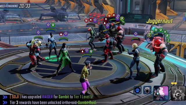 Marvel Strike Force DD5 legendary node 14 full clear смотреть онлайн
