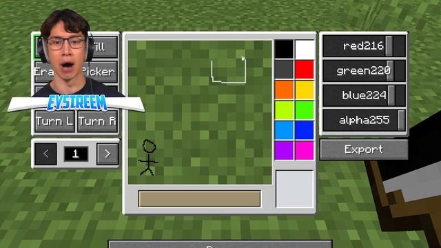 Minecraft, But Any Item You Paint, You Get смотреть онлайн