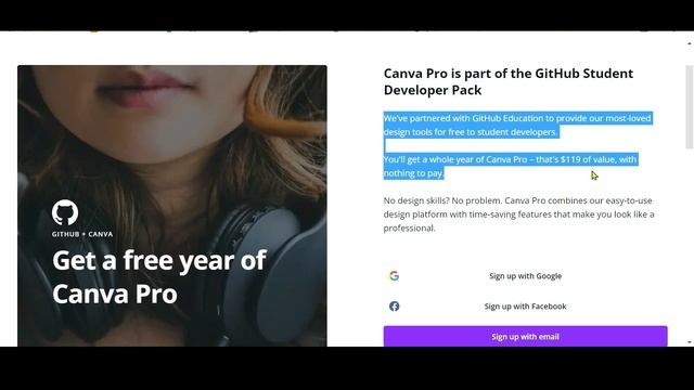 How to get Canva Pro for free? || Get Canva Pro worth $119 for free смотреть онлайн