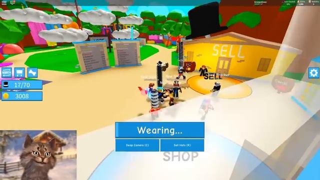 Buying the Most Expensive Hat in Roblox Hat Simulator смотреть онлайн