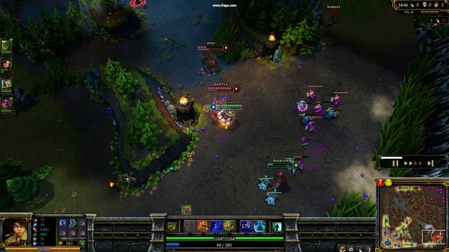 League Of Legends - saving Katarina´s butt смотреть онлайн