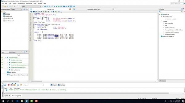 VHDL Component and Port Mapping
