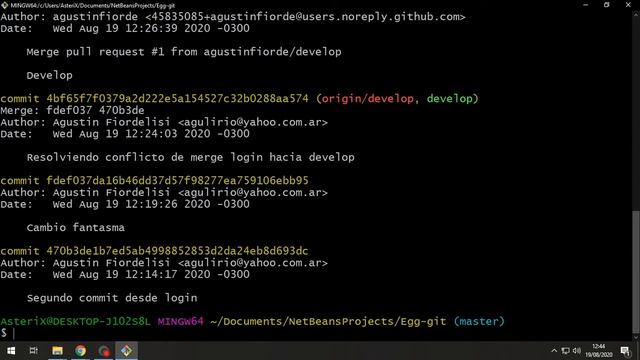 Repaso de comandos | Programación | Git | Egg смотреть онлайн