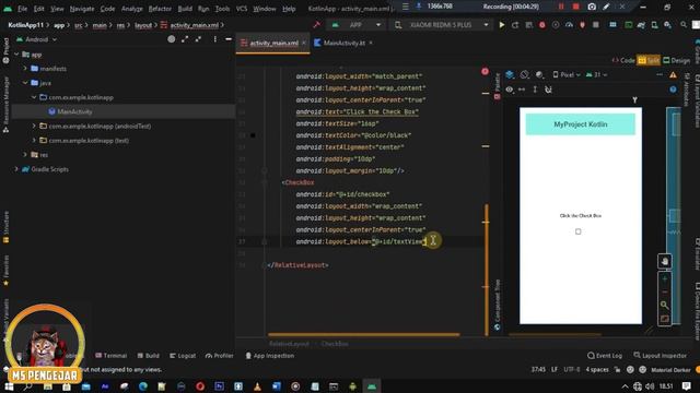 How To Change The Color Of A Checkbox In Android Studio Kotlin | Terbaru 2023 смотреть онлайн