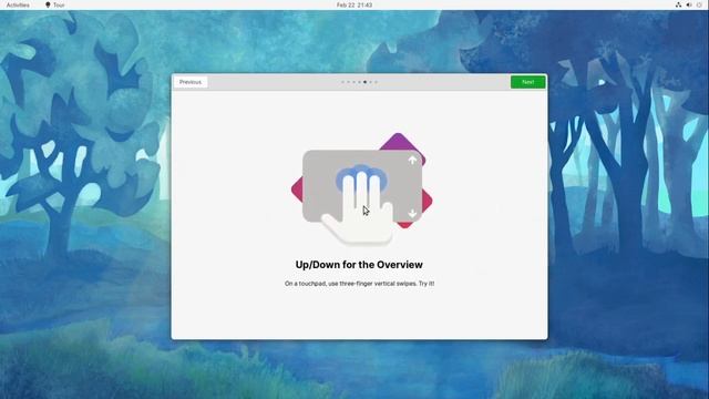 GNOME 40 but it is in light-theme :p смотреть онлайн