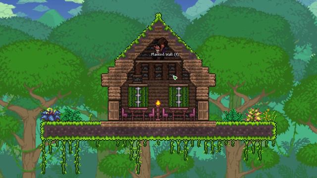 Terraria How To | Upgrade Your Box House with Simple Design- Guide/Idea/Timelapse смотреть онлайн