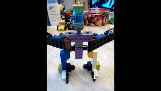 Lego-Transformer: Decepticon Thrust. Лего-Трансформер: Десептикон Траст. смотреть онлайн