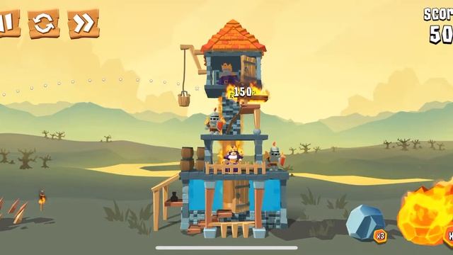 Crush the Castle: Siege Master - Level 136 - OBSERVATION TOWER (3 Stars) IOS Gameplay Walkthrough смотреть онлайн