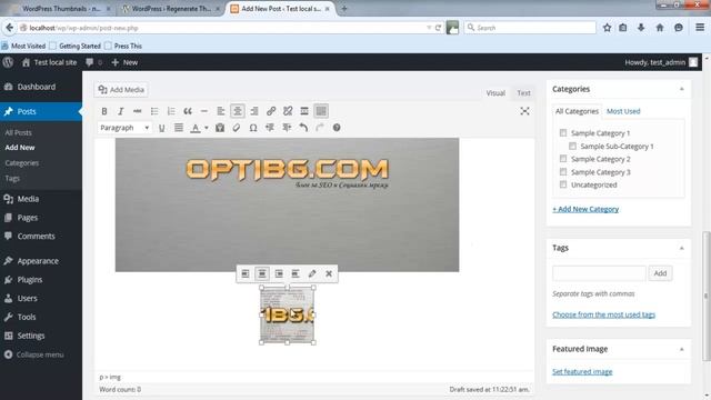 Урок 11: Регенериране на нови размери за изображенията в WordPress смотреть онлайн