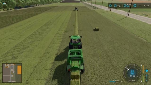 HAY BALES FOR SOME COWS! - Farming Simulator 22 FS22 Iowa Plains View Ep 2 смотреть онлайн