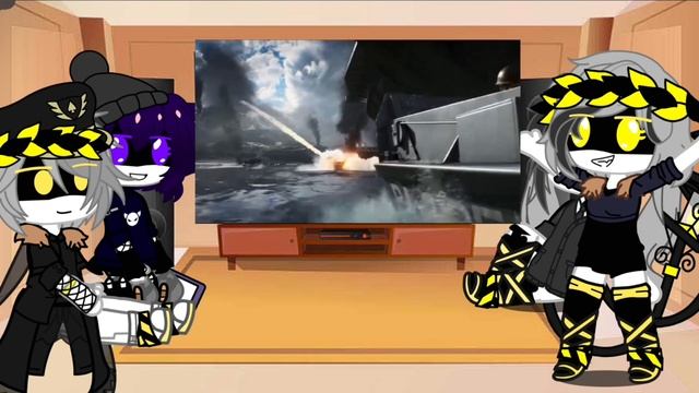 Murder drones react to…. || reaction video || short || смотреть онлайн