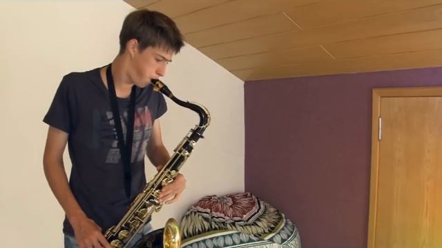 Sound Of Silence Saxophone Cover смотреть онлайн
