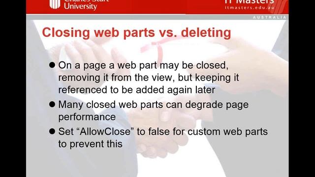 Lecture 3 Building web parts for SharePoint - SharePoint 2013 Development: Free Short Course смотреть онлайн