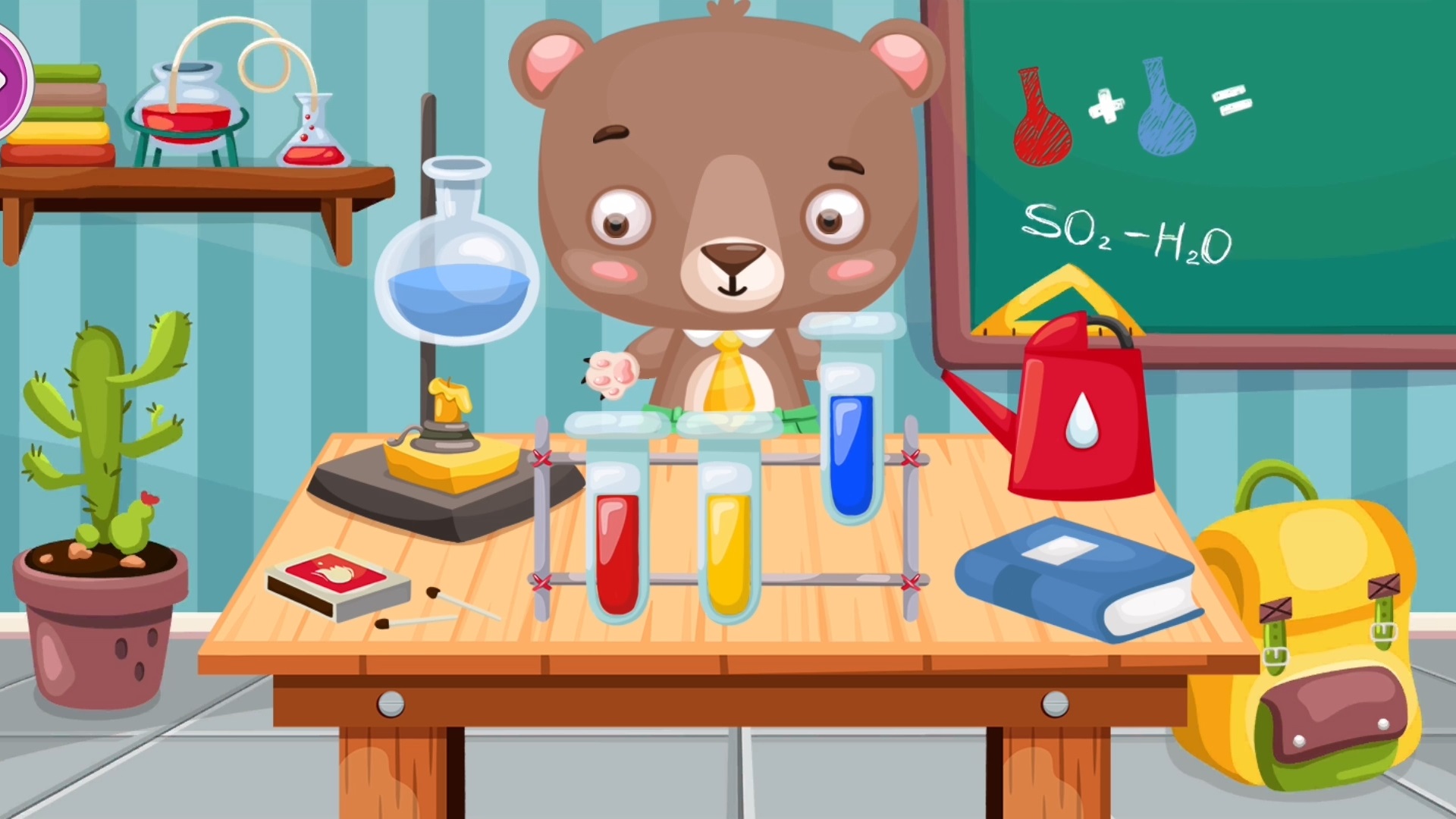 Школа - развивающая игра | Мультик для детей смотреть онлайн