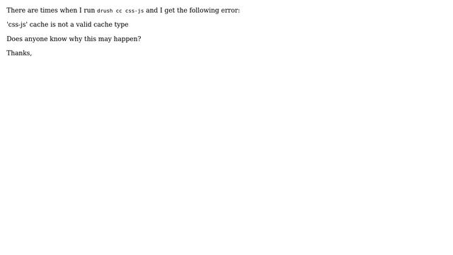 Drupal: Drush css-js cache clear error смотреть онлайн