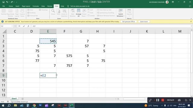 1 INTRO MS EXCEL 1 Part смотреть онлайн